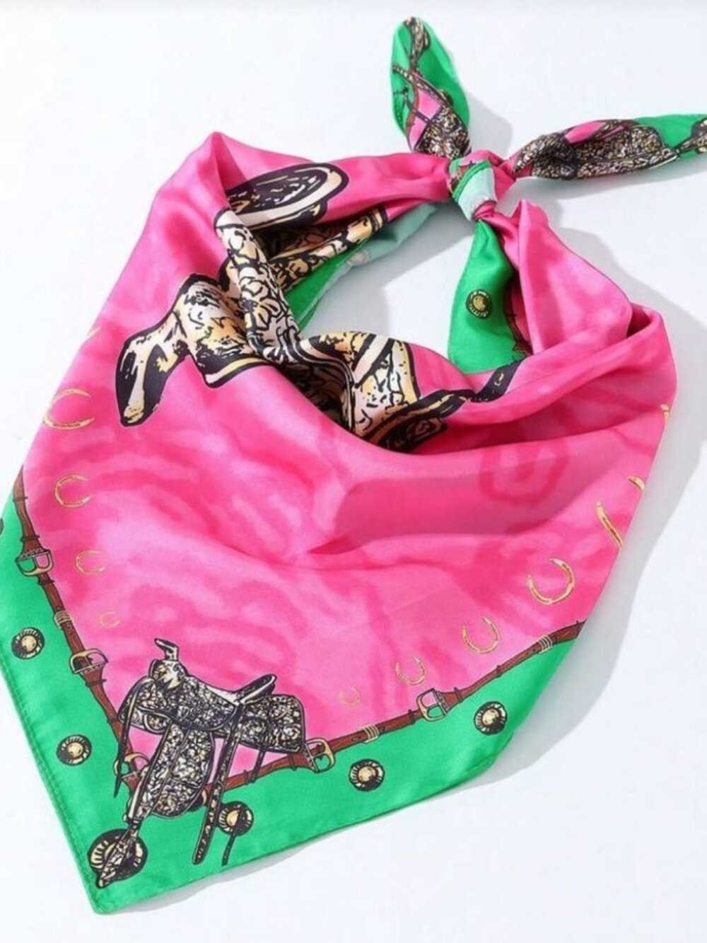 BoldPink Scarf N1344
